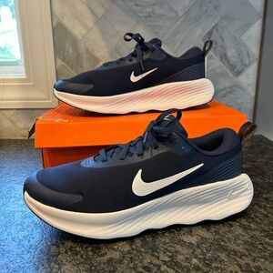 NEW Nike Promina Men’s Size 11.5 Sneakers Midnight Navy Blue White Black Shoes